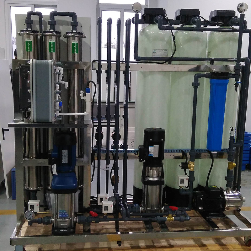 Dubbele fase RO-systeem EDI-waterzuiveringsinstallatie voor micro-elektronica medische