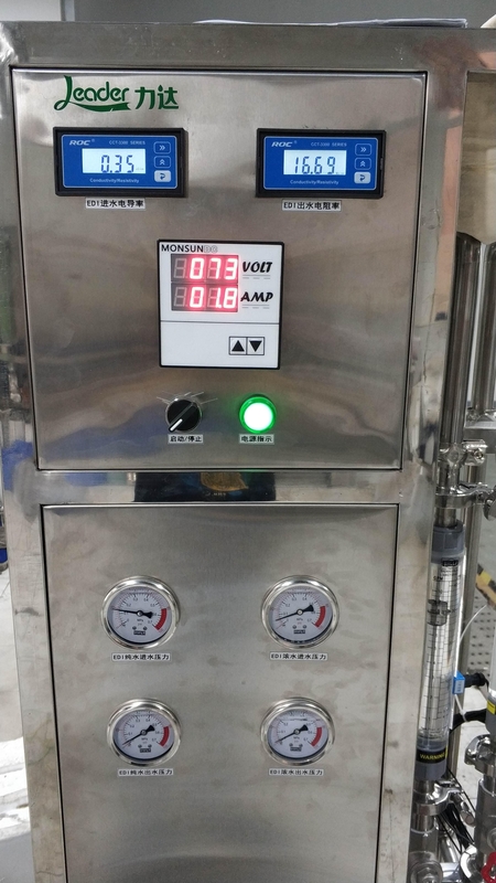 2000L EDI-waterzuiveringsinstallatie met snelle productie voor industriële medische toepassingen