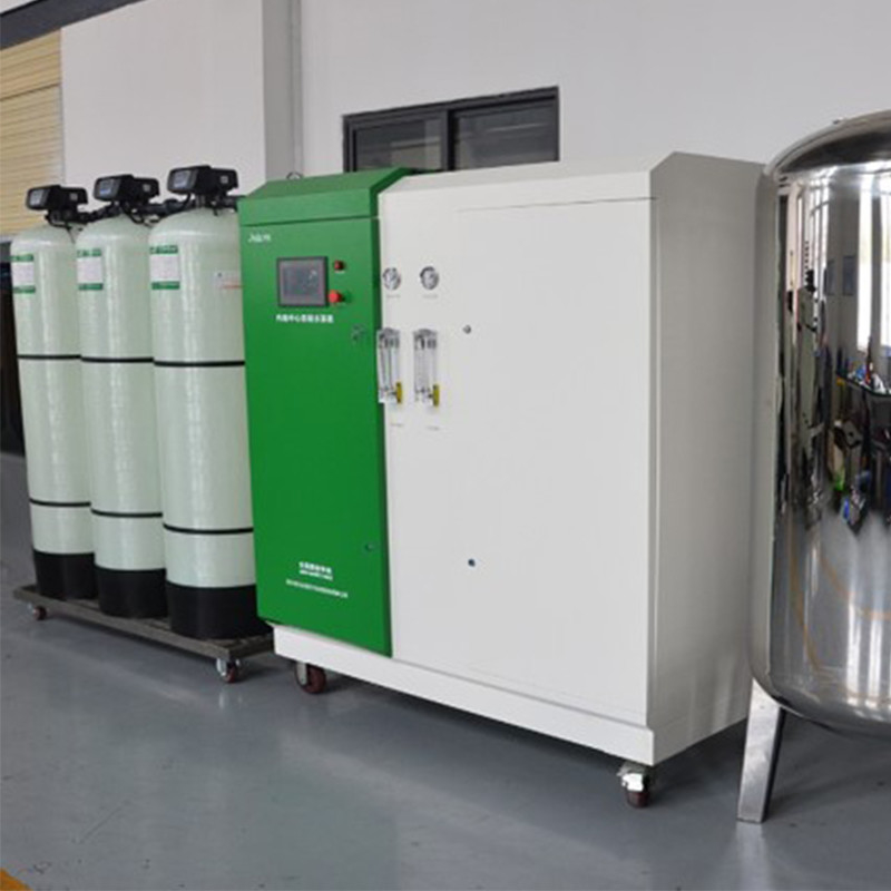 1000LPH enkelstaps omgekeerde osmose waterfiltratiesysteem in endoscoperuimte
