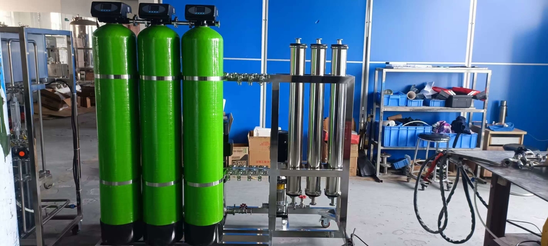 380V 300L per uur 2 fase RO EDI waterzuiveringsinstallatie voor ziekenhuislaboratorium