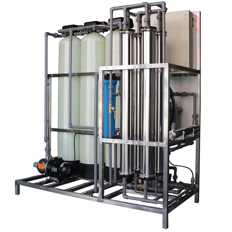 1000lph de industriële Filter van de de Sterilisator Actieve Koolstof van het Enige Pasro Systeem UV