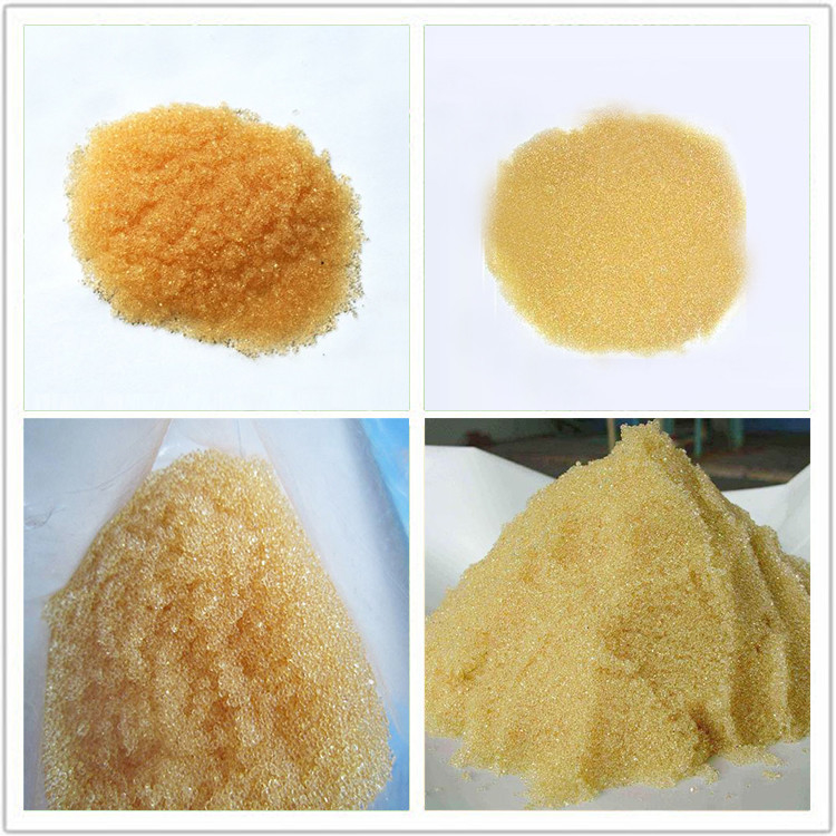 Macroporous de Media van de Waterzuiveringsinstallatiefilter Zwak Zuur Kation Ion Exchange Resin