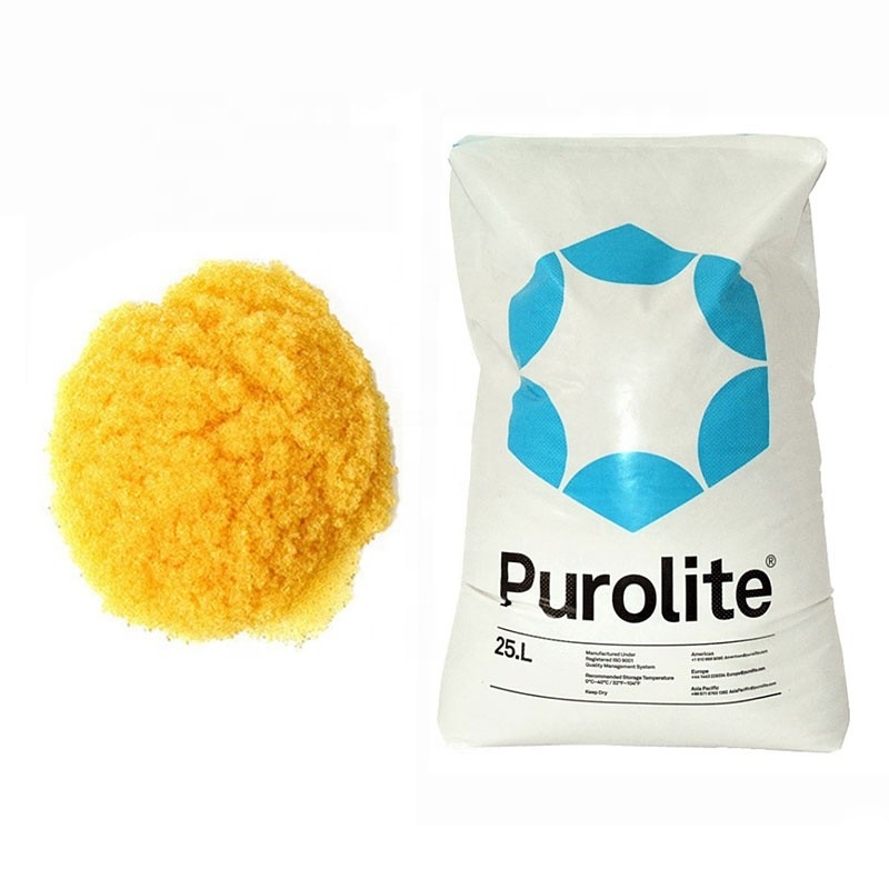 Macroporous de Media van de Waterzuiveringsinstallatiefilter Zwak Zuur Kation Ion Exchange Resin