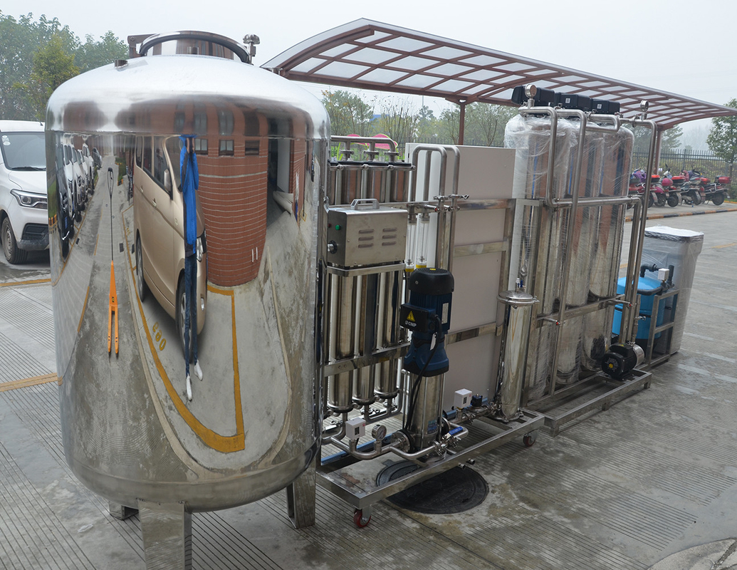 van het de Omgekeerde Osmosewater van 250Ltr -10000Ltr van het de Filtersysteem RO het Materiaal van de het Waterbehandeling
