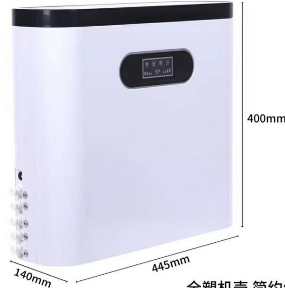 75G CTO Cartridge Household Reverse van de het Waterzuiveringsinstallatie van het Osmosesysteem de Filtermachine