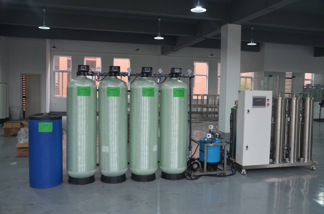 10TPH dubbel Pasro Systeem Twee van het de Omgekeerde Osmosewater van Stadiaro de Installatie van Treatmen