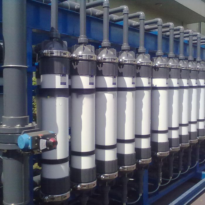 500lph Filters van het de Ultrafiltratiemembraan van de ultrafiltratiewaterzuiveringsinstallatie de Industriële