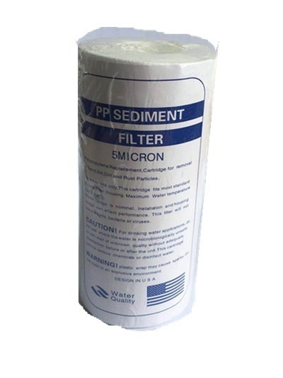 Pp-Filter de Smelting Geblazen Sediment Gesponnen van de Katoenen Patroon Waterpp Filter met de Toebehoren van het 5 micronsro Systeem
