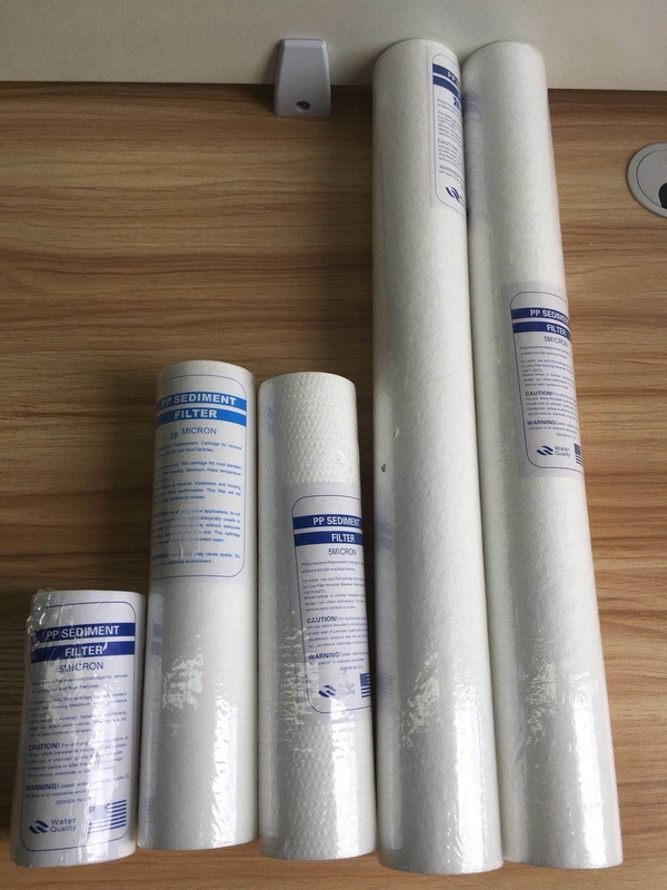 5 micron 10“ pp-van het de Patroonwater van de Sedimentfilter van de Filtercartridgero Filter Gesponnen het Systeemtoebehoren