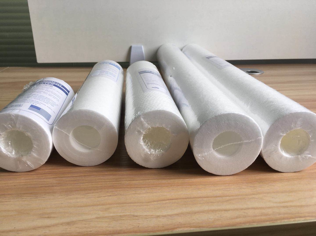 5 micron 10“ pp-van het de Patroonwater van de Sedimentfilter van de Filtercartridgero Filter Gesponnen het Systeemtoebehoren