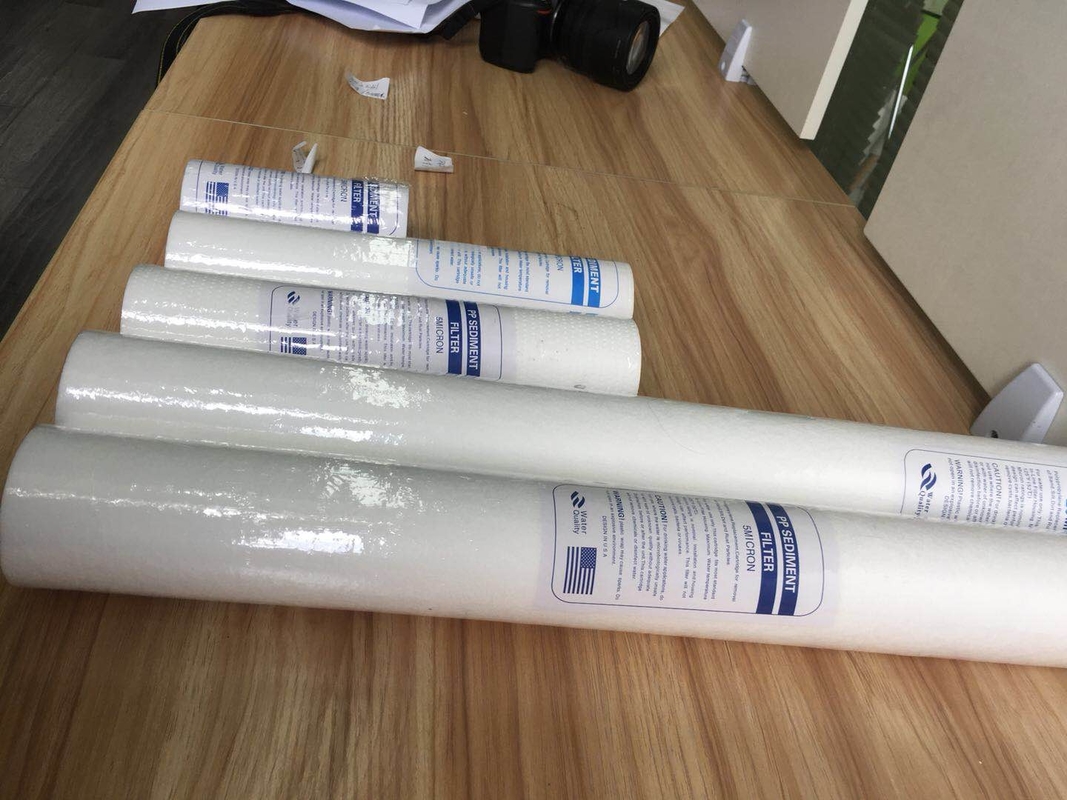 5 micron 10“ pp-van het de Patroonwater van de Sedimentfilter van de Filtercartridgero Filter Gesponnen het Systeemtoebehoren