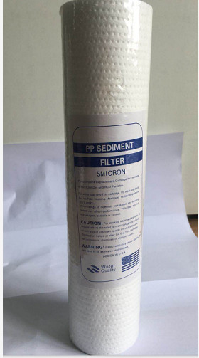 Pp-de Patroon van de het Waterfilter van de Filterpatroon de Toebehoren van het de Filterro Systeem van de 5 Micronspatroon