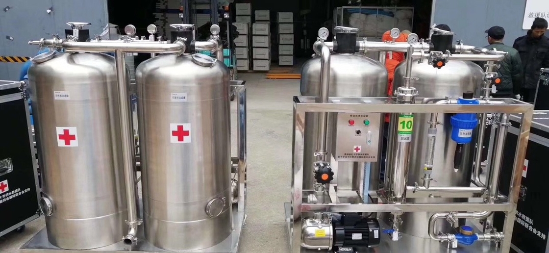 Toray Membrane 20TPH Water Filter Plant Machine For Factory