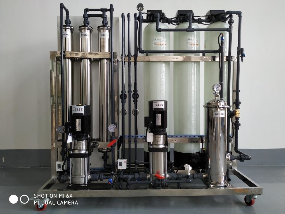750lph RO-de Filtratiesysteem in twee stadia van het Systeemro Water