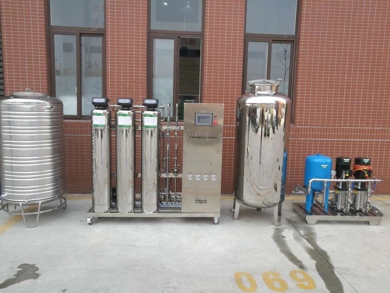 De Industriële Machine van de het Waterfilter van het de Omgekeerde Osmosemateriaal RO van 1TPH SUS304