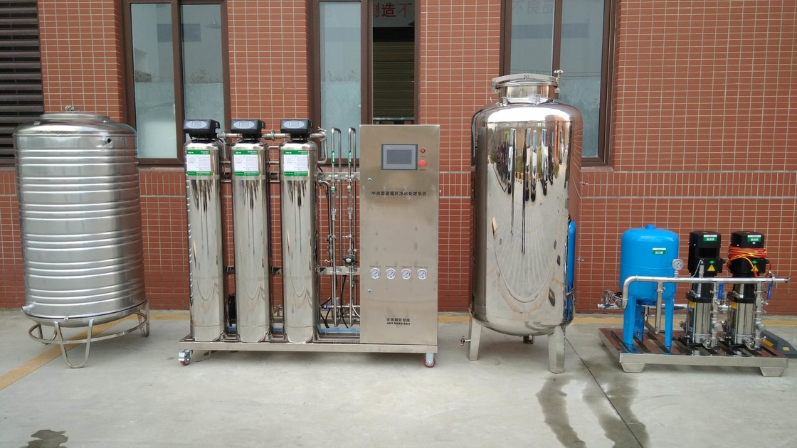 De Industriële Machine van de het Waterfilter van het de Omgekeerde Osmosemateriaal RO van 1TPH SUS304
