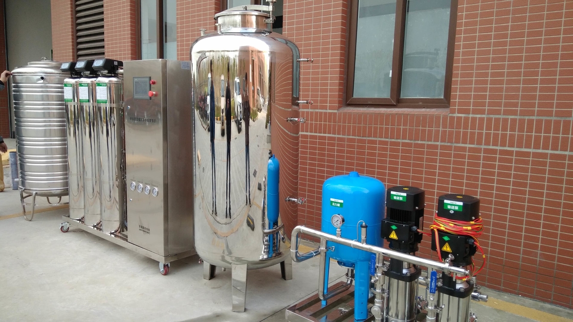 De Industriële Machine van de het Waterfilter van het de Omgekeerde Osmosemateriaal RO van 1TPH SUS304