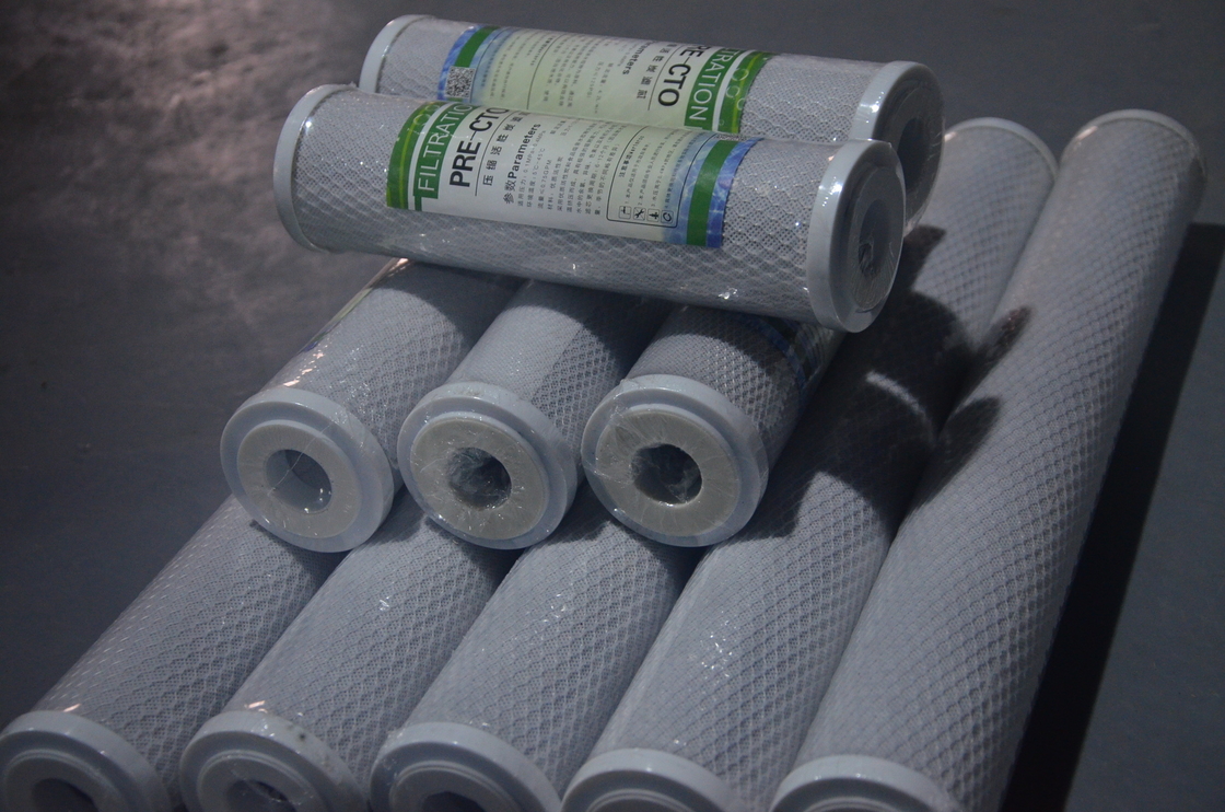 Fabriek Grote CTO 20 Duim - hoog Geactiveerde van de de Filterpatroon RO van het Koolstofwater het Systeemtoebehoren