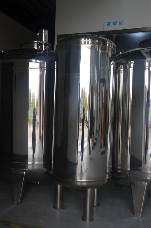 Roestvrij staal 304 Watertank voor Opslag de Zuivere Toebehoren van het Waterro Systeem