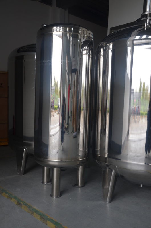 Roestvrij staal 304 Watertank voor Opslag de Zuivere Toebehoren van het Waterro Systeem