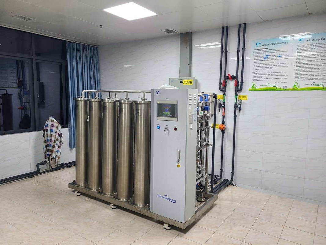 500 Liter per Systeem Twee van de Uur Dubbel Pas RO het Systeem van de het Waterbehandeling van Stadiaro
