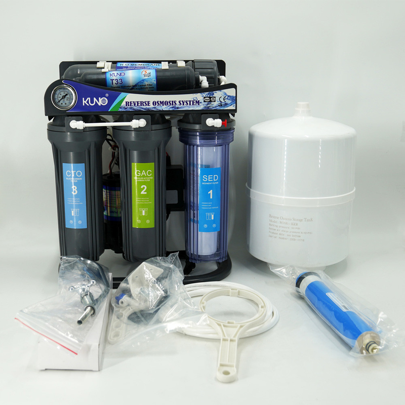 Van het het Membraanwater van 100GPD 50G 75G 100G Woonro de Filterdelen