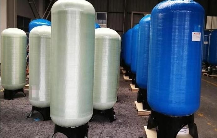 Industriële Frp-Tank voor van de het Zandfilter van de Waterbehandeling het Drukvatro Installatie