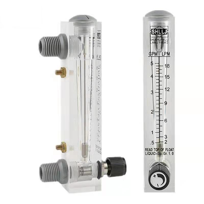 Het acryloem PVC/SS Verbindings5gpm Comité zet de Stroommeter van het Debietmeterwater voor RO op
