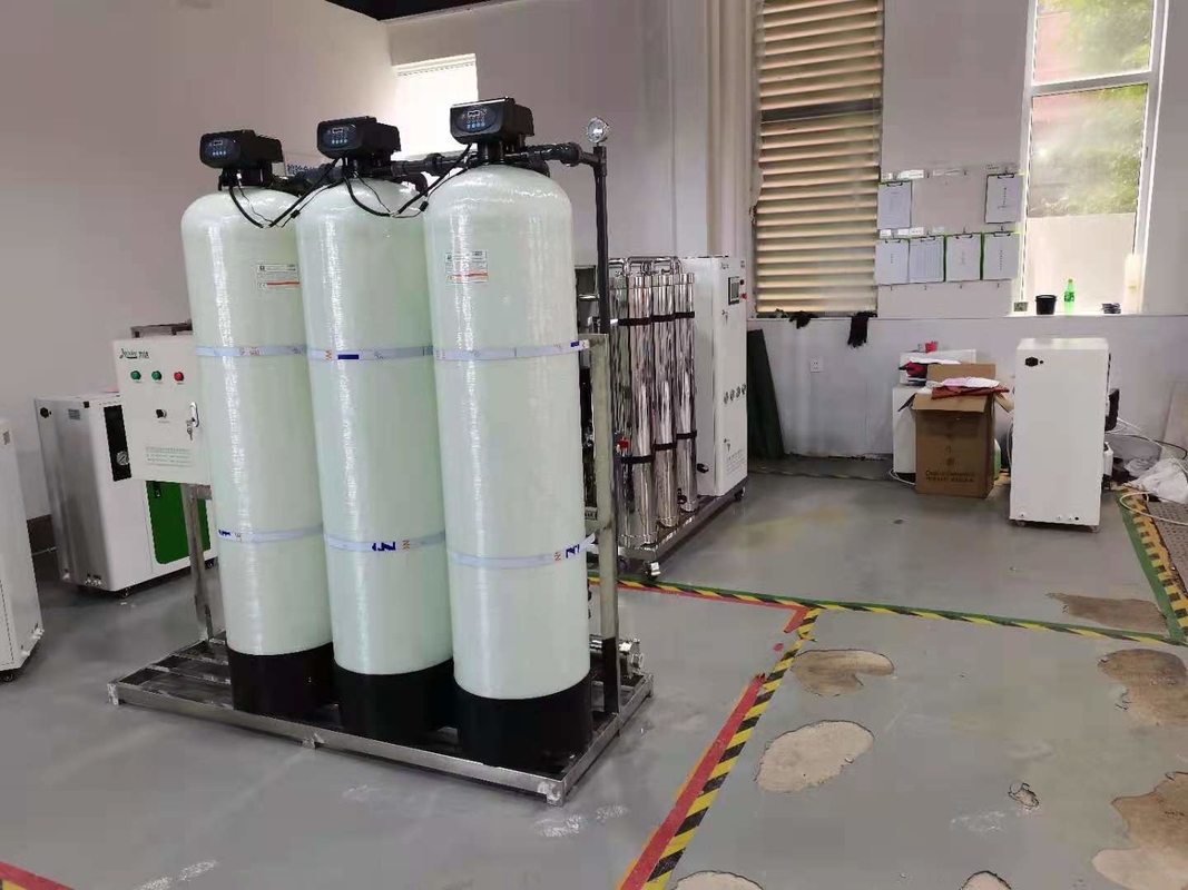 PLC Waterontharder van de Touch screen de Industriële Commerciële Filter voor Hard Water