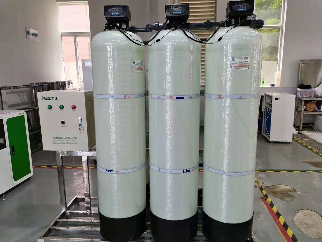 PLC Waterontharder van de Touch screen de Industriële Commerciële Filter voor Hard Water