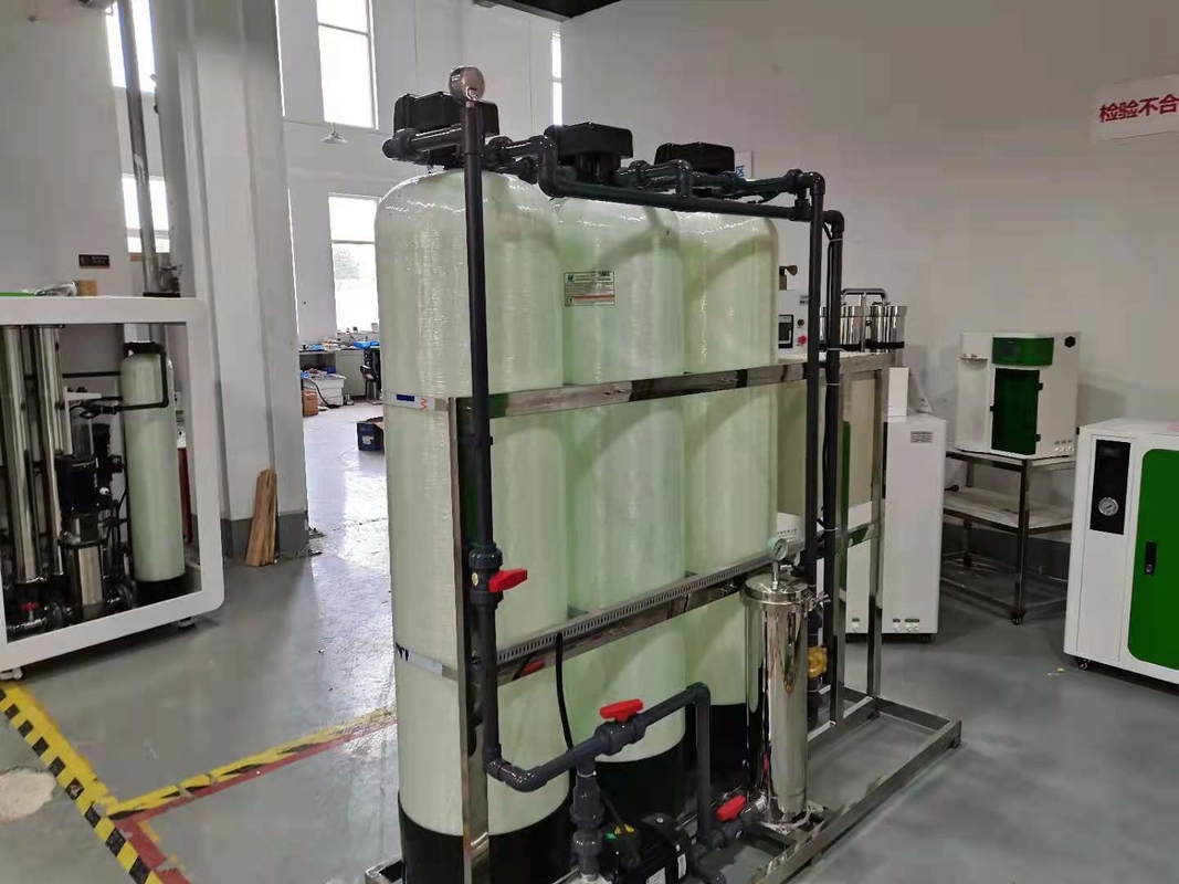 PLC Waterontharder van de Touch screen de Industriële Commerciële Filter voor Hard Water