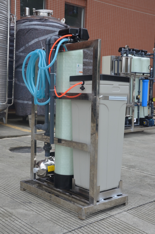 Het automatische Hand de Waterontharderfilter van het Klepfrp Roestvrije staal Ontkalken
