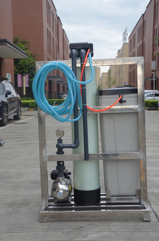 FRP-van de de Koolstoffilter van het Tankzand van het de Wateronthardersysteem de Hand/Automatische Controle