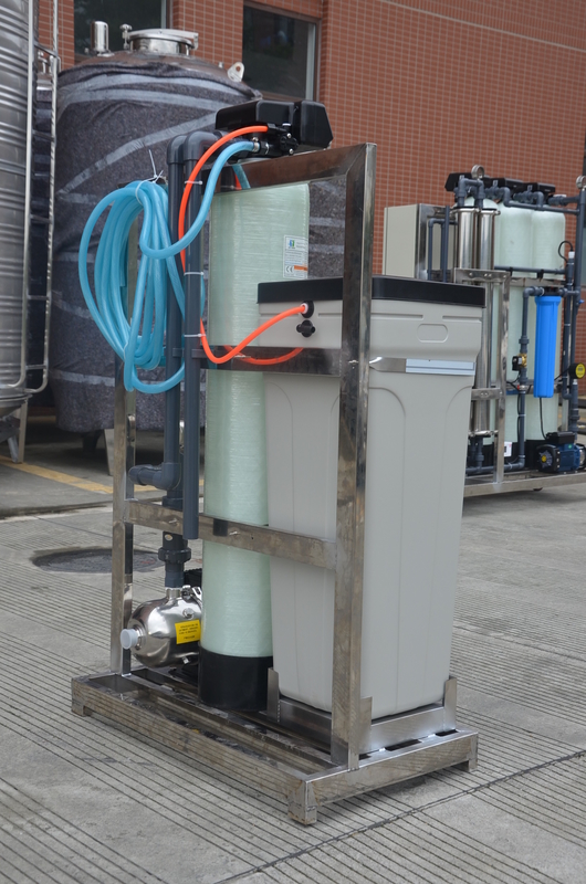 FRP-van de de Koolstoffilter van het Tankzand van het de Wateronthardersysteem de Hand/Automatische Controle