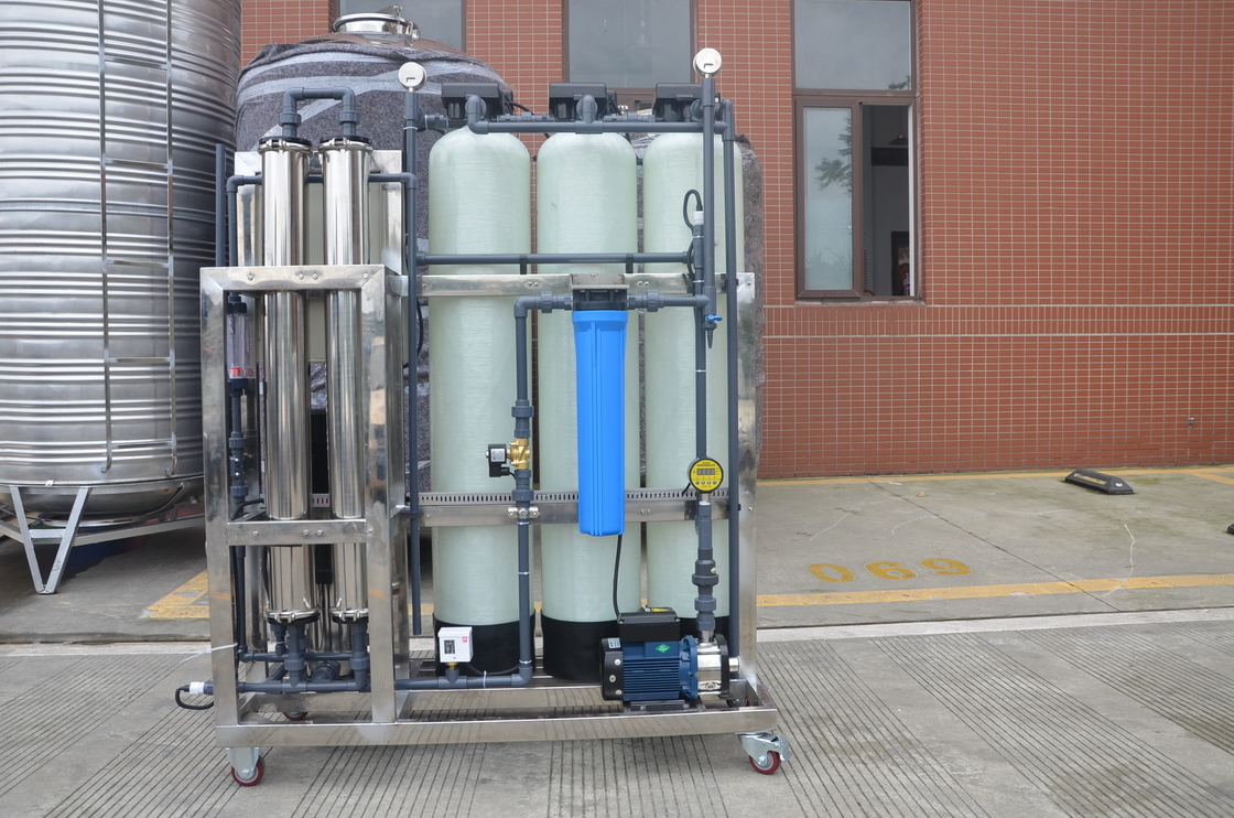 Van de het Waterfilter van Ro van de automatische Controlewaterontharder het Industriële Systeem 500L