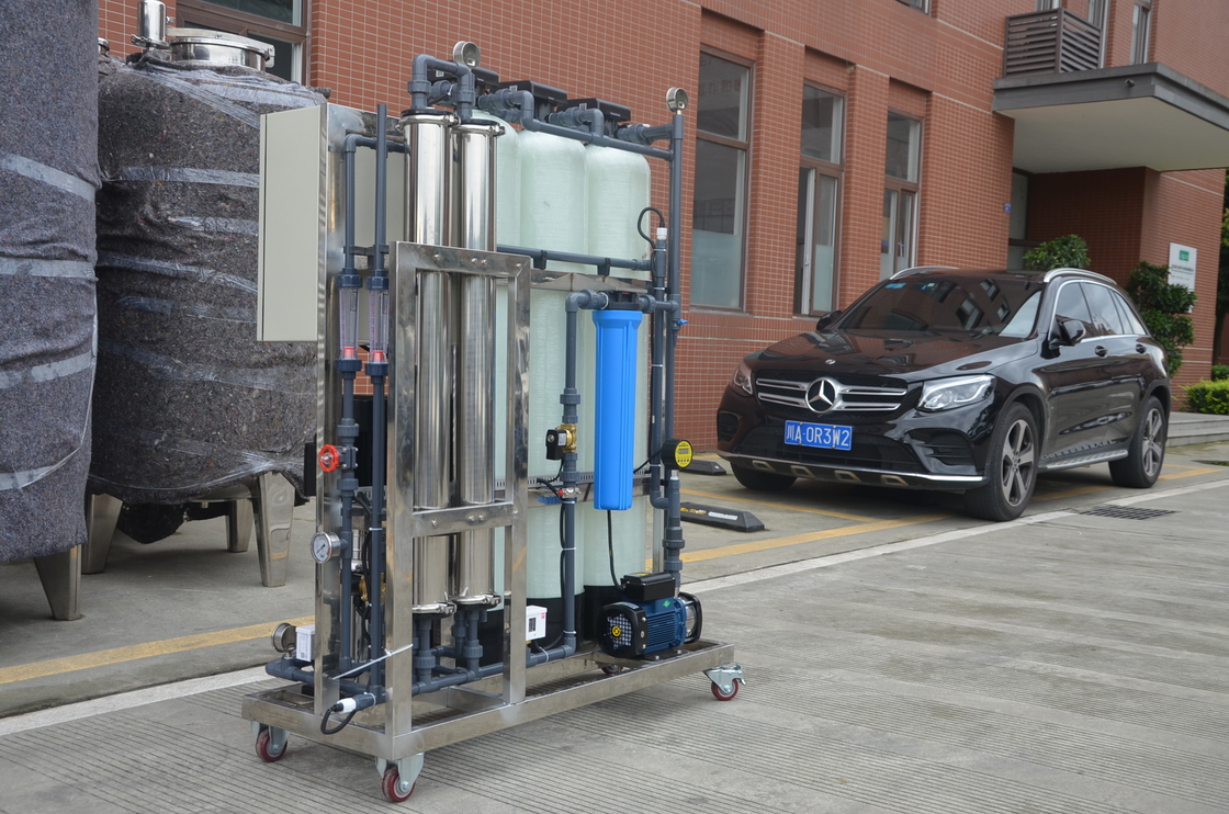 Van de het Waterfilter van Ro van de automatische Controlewaterontharder het Industriële Systeem 500L