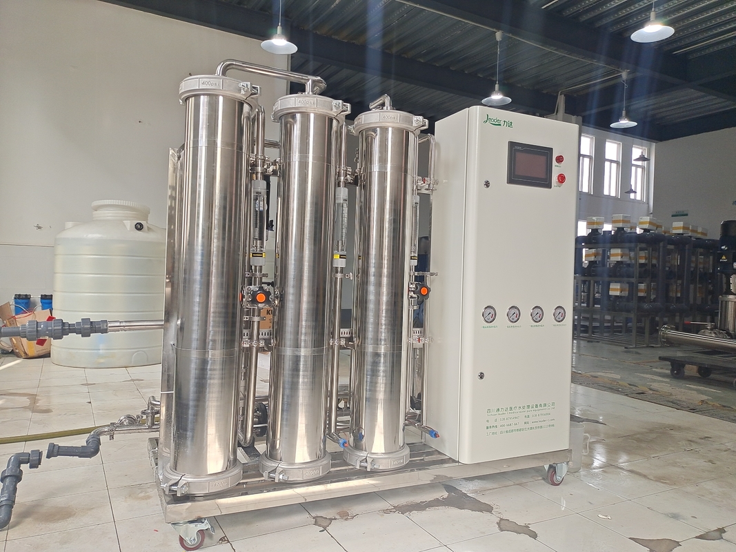 SS Materieel 1000LPH Dubbel Stadiumro Systeem met UVdesinfectie