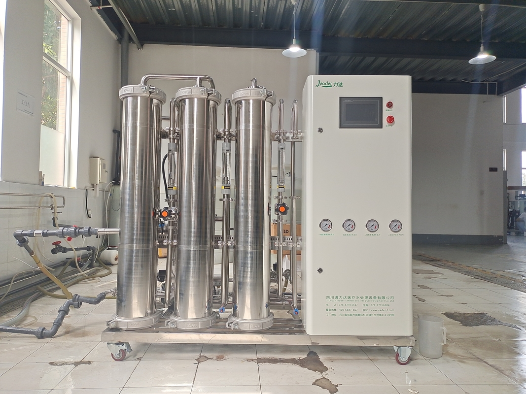 SS Materieel 1000LPH Dubbel Stadiumro Systeem met UVdesinfectie