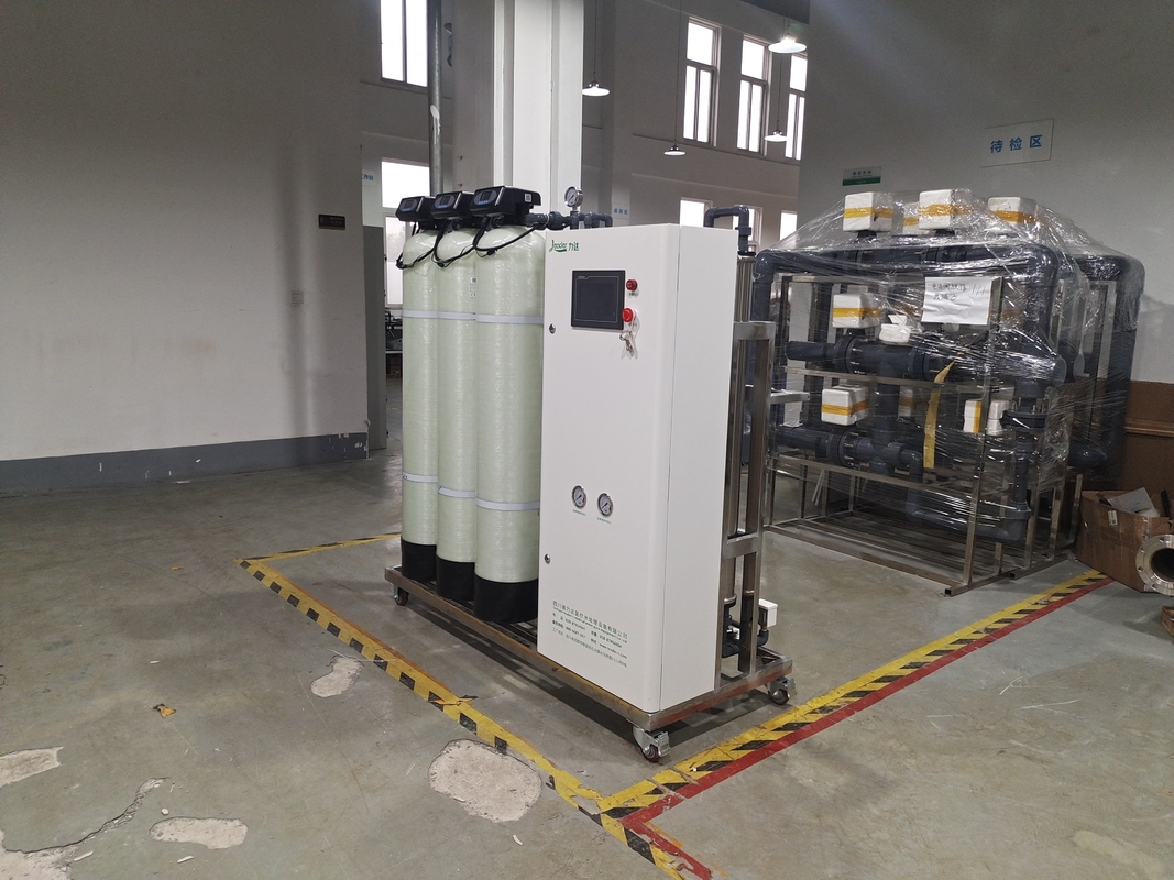 Van het het Systeem Drinkwater van de waterfilter de Behandelingsmachine 500Lph voor RO-Installatie