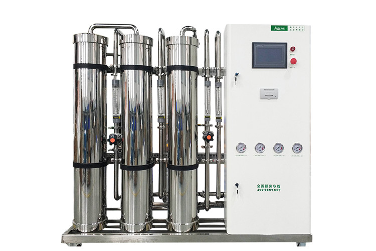Het Dubbele Systeem 1500L/h van de het Stadium Omgekeerde Osmose van de waterfiltratie