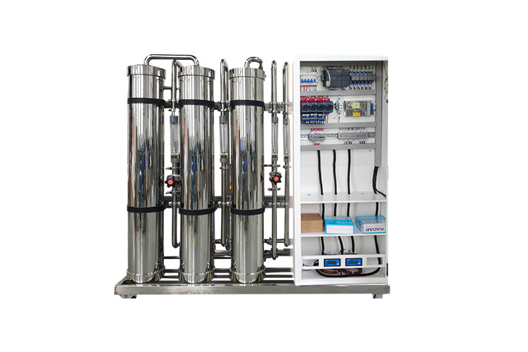 Het Dubbele Systeem 1500L/h van de het Stadium Omgekeerde Osmose van de waterfiltratie